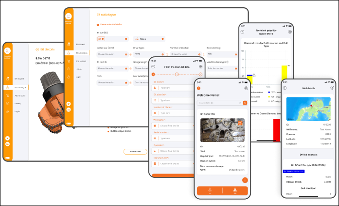 Mobile and web application for industrial analytics platform